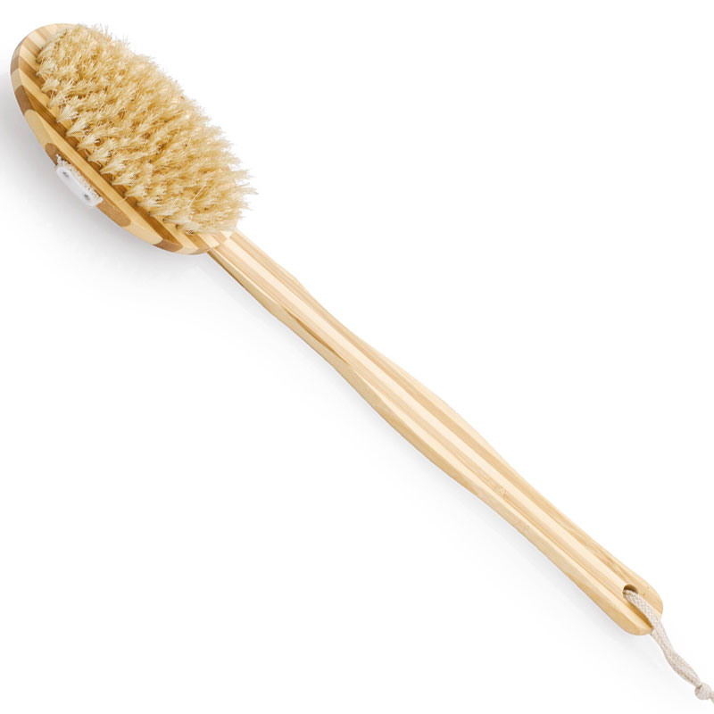 Brosse de bains bois 43cm